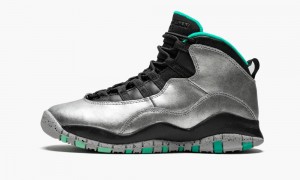 Nike Air Jordan 10 Retro 30th BG 'Lady Liberty' Skor Barn Metal Guld Svarta | 280-VLWTHC