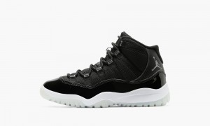 Nike Air Jordan 11 Retro PS 'Jubilee / 25th Anniversary' Skor Barn Svarta Vita | 819-SKCYMX