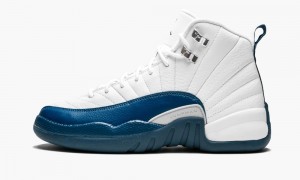 Nike Air Jordan 12 Retro BG 'French Blue' Skor Barn Blå Vita | 865-XYNRIM