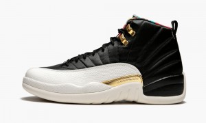 Nike Air Jordan 12 Retro CNY 'Chinese New Year 2019' Skor Herr Svarta Röda Vita | 293-PBQVYH