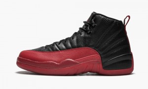 Nike Air Jordan 12 Retro 'Flu Game 2016' Skor Herr Svarta Röda | 801-KRALZW