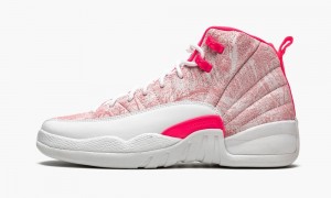 Nike Air Jordan 12 Retro GS 'Arctic Punch' Skor Barn Vita Rosa | 841-VNBDUA