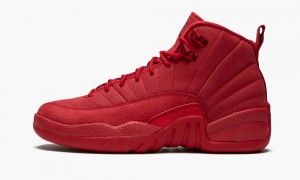 Nike Air Jordan 12 Retro (GS) 'Gym Red' Skor Barn Röda Svarta Röda | 109-KMPOUD