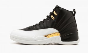 Nike Air Jordan 12 Retro 'Wing It' Skor Herr Svarta Metal Guld Vita | 432-ENXLCD