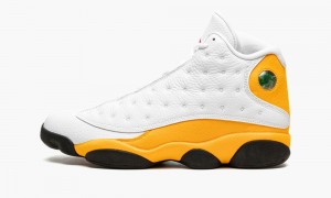 Nike Air Jordan 13 Retro 'Del Sol' Skor Herr Vita Röda | 582-ACWJXT