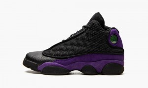 Nike Air Jordan 13 Retro GS 'Court Purple' Skor Barn Svarta Lila Vita | 259-IFUHCM