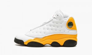 Nike Air Jordan 13 Retro GS 'Del Sol' Skor Barn Vita Röda | 016-GUJZHY