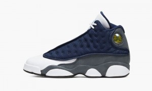 Nike Air Jordan 13 Retro GS 'Flint 2020' Skor Barn Marinblå Blå | 483-LKUAOE