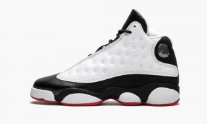 Nike Air Jordan 13 Retro GS 'He Got Game' Skor Barn Vita Svarta Röda | 613-APIVUH