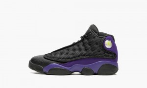 Nike Air Jordan 13 Retro PS 'Court Purple' Skor Barn Svarta Lila Vita | 659-RJAFLZ