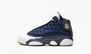 Nike Air Jordan 13 Retro PS 'Flint 2020' Skor Barn Marinblå Grå Vita | 517-YEAGMZ