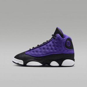 Nike Air Jordan 13 Retro Skor Barn Lila Svarta | 091-TGEDPL