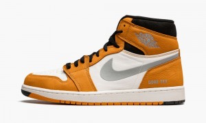 Nike Air Jordan 1 Element GORE-TEX 'Light Curry' Skor Herr Mörkgula Röda | 586-BDZUCA