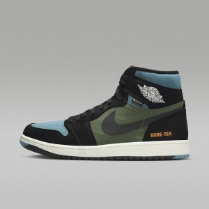 Nike Air Jordan 1 Element Skor Dam Svarta Gröna Blå | 821-UJBNQW