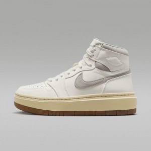 Nike Air Jordan 1 Elevate High SE Skor Herr Beige Vita | 982-YOLAVW