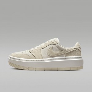 Nike Air Jordan 1 Elevate Low Skor Dam Beige | 584-ZEVSLO