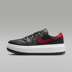 Nike Air Jordan 1 Elevate Low Skor Dam Svarta Röda | 478-KDYAUZ