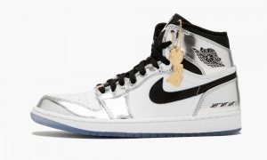 Nike Air Jordan 1 Hi Retro 'Think 16 / Kawhi Leonard' Skor Herr Svarta Vita Gröna | 689-NXIALO