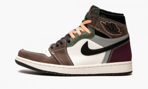 Nike Air Jordan 1 High OG 'Hand Crafted' Skor Herr Svarta Bruna Mörk | 701-XAULRP