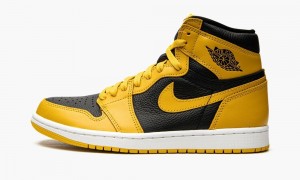 Nike Air Jordan 1 High OG 'Pollen' Skor Herr Svarta Vita Gula | 536-ZMLHEQ