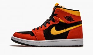 Nike Air Jordan 1 High Zoom CMFT 'Chile Red' Skor Herr Svarta Röda Vita | 249-XACGTR