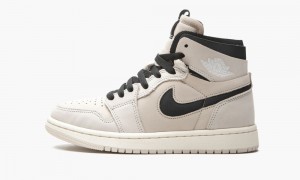 Nike Air Jordan 1 High Zoom CM 'Summit White' Skor Dam Vita Svarta | 814-RHPYSC