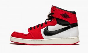 Nike Air Jordan 1 KO 'Chicago' Skor Herr Röda Vita Svarta | 907-OQJRFX