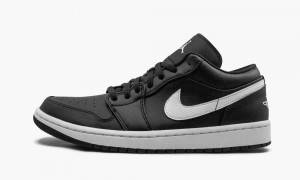 Nike Air Jordan 1 Low 'Black/White' Skor Dam Svarta Vita | 046-TQRGYI