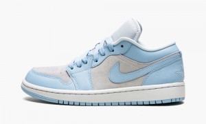 Nike Air Jordan 1 Low 'Football Grey Aluminum' Skor Dam Grå Vita | 375-DBPRCN