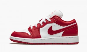 Nike Air Jordan 1 Low GS 'Gym Red/White' Skor Barn Röda Röda | 928-AUEWTM