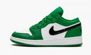 Nike Air Jordan 1 Low (GS) 'Pine Green' Skor Barn Mörkgröna | 852-BIYPGL