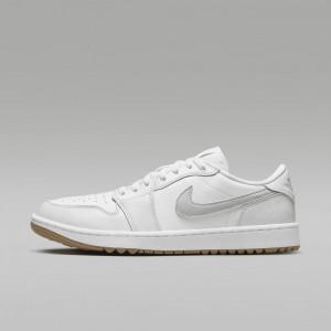 Nike Air Jordan 1 Low G Golfskor Dam Vita | 918-VNMOHP