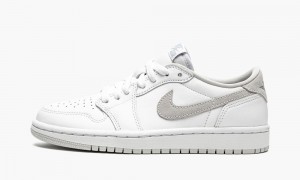 Nike Air Jordan 1 Low OG 'Neutrala Grey' Skor Dam Vita Grå | 946-GMRODS