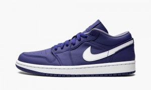 Nike Air Jordan 1 Low SE 'Deep Royal' Skor Dam Mörkkungsblått Blå Vita | 874-VJPXZO