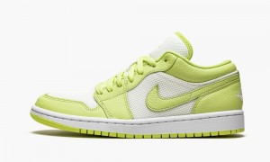 Nike Air Jordan 1 Low SE 'Limelight' Skor Dam Ljusgröna Vita | 024-XDJASF