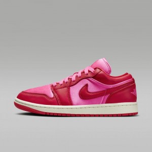 Nike Air Jordan 1 Low SE Skor Herr Rosa Röda | 514-PXHIEO