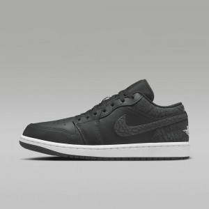 Nike Air Jordan 1 Low SE Skor Herr Svarta | 798-MNPSEX