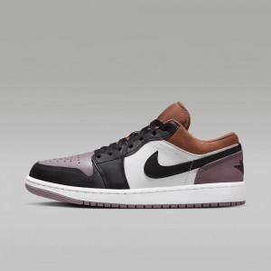 Nike Air Jordan 1 Low SE Skor Herr Vita Blå Orange Blå Lila Svarta | 910-ALBYEO