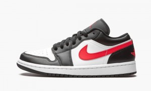 Nike Air Jordan 1 Low 'Siren Red / Black / White' Skor Dam Svarta Röda Vita | 658-YPZVKI