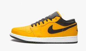 Nike Air Jordan 1 Low 'University Gold / Black' Skor Herr Guld Svarta Vita | 423-BIWGDR