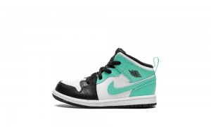 Nike Air Jordan 1 MID TD 'Tropical Twist' Skor Barn Vita Svarta | 748-GYVHFJ