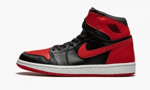 Nike Air Jordan 1 Retro 'BRED 01'' Skor Herr Svarta Röda | 924-PWNOTS