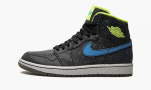 Nike Air Jordan 1 Retro High BHM 'Black History Month' Skor Herr Svarta Blå Vita | 916-COUKAF