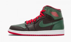 Nike Air Jordan 1 Retro High 'Gucci' Skor Herr Svarta Röda Gröna | 408-JHCNPO