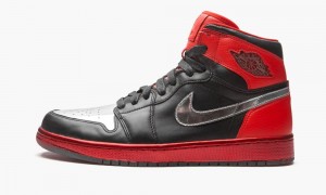 Nike Air Jordan 1 Retro High 'Legend of the Summer - Black/Läder' Skor Herr Svarta Röda | 746-SUFWKD