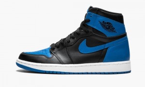 Nike Air Jordan 1 Retro High OG '2017 Royal' Skor Herr Svarta Kungsblått Vita | 681-TYDIRO