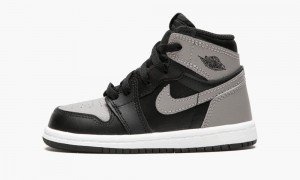 Nike Air Jordan 1 Retro High OG BT 'Shadow' Skor Barn Svarta Grå Vita | 402-VMZICO