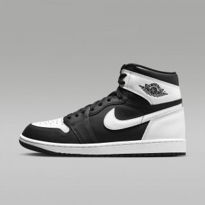 Nike Air Jordan 1 Retro High OG “Black & White” Skor Dam Svarta Vita | 610-XJFTCS