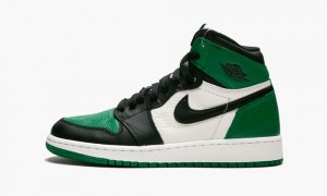 Nike Air Jordan 1 Retro High OG GS 'Pine Green' Skor Barn Mörkgröna Svarta | 245-OZPRGC