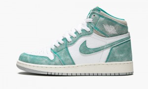 Nike Air Jordan 1 Retro High OG GS 'Turbo Green' Skor Barn Gröna Vita | 206-FKJPSH